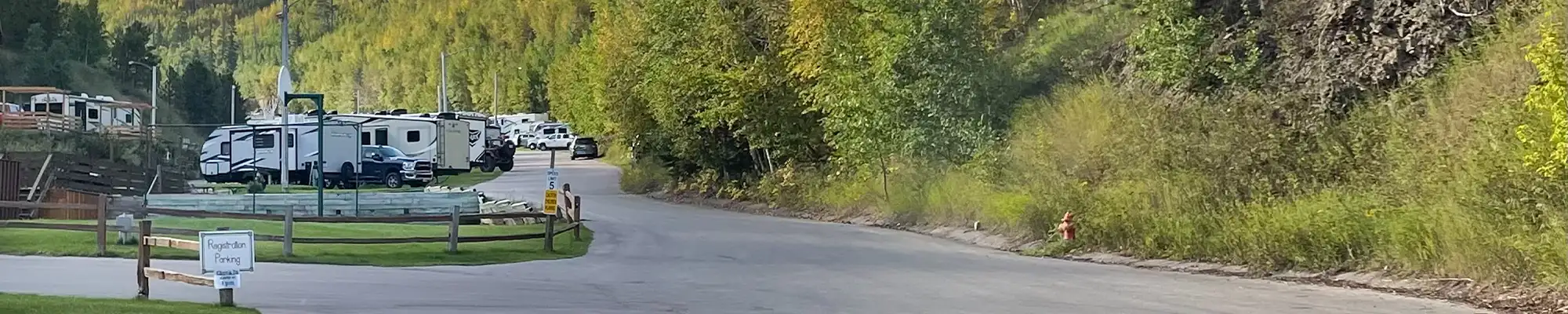 RVs at Whistler Gulch