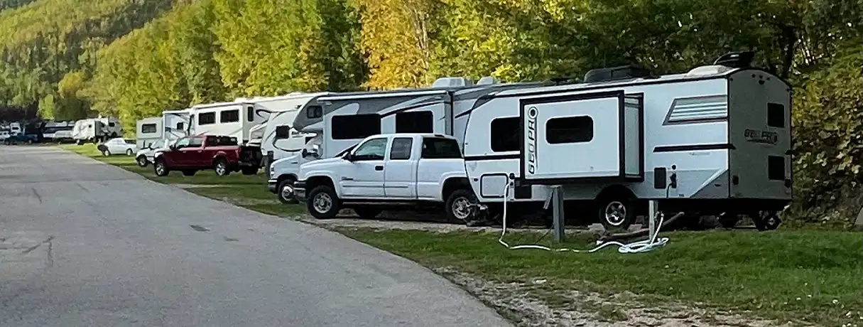 RV sites at Whistler Gulch