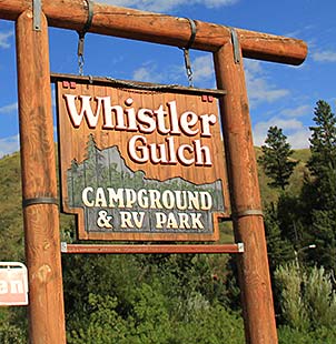 Whistler Gulch Sign